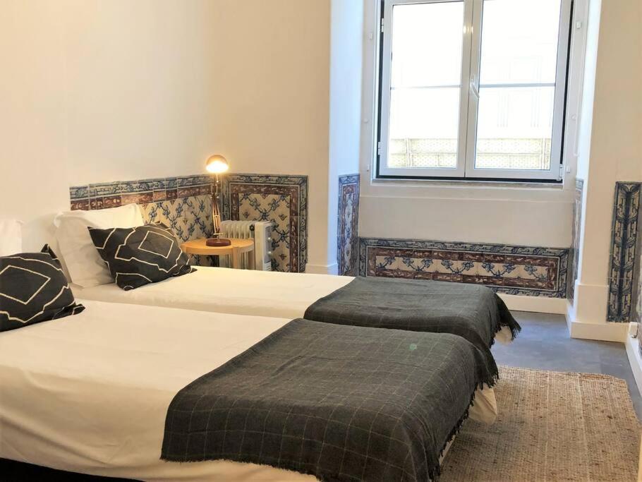 Appartement Sj1d+e Heart Of Baixa New A/c Spacious 2 Apts 5br2ba *